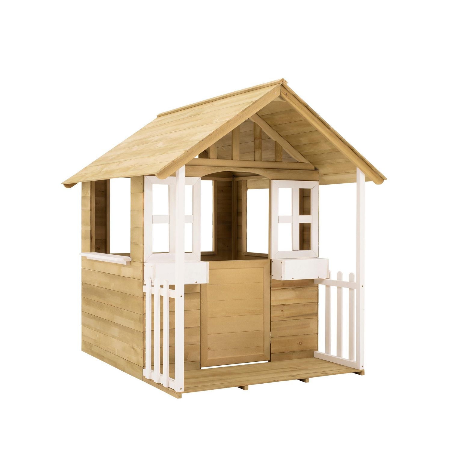 TP Wooden Cubby House with Veranda