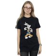 thumbnail image 4 of Looney Tunes Womens Rapper Bugs Bunny Cotton Boyfriend T-Shirt, 4 of 7