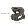 thumbnail image 2 of EeaseMX pieza de plataforma de escalada decorativa para reptiles y mascotas, para terraza en el techo, con forma de tortuga, 2 of 7