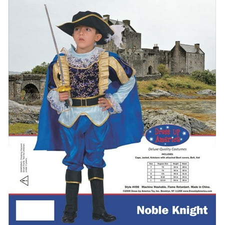 Dress Up America  Boy's 5-piece Noble Knight Costume