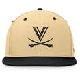 thumbnail image 2 of Men's Fanatics Khaki/Black Virginia Cavaliers Balance Fitted Hat, 2 of 4