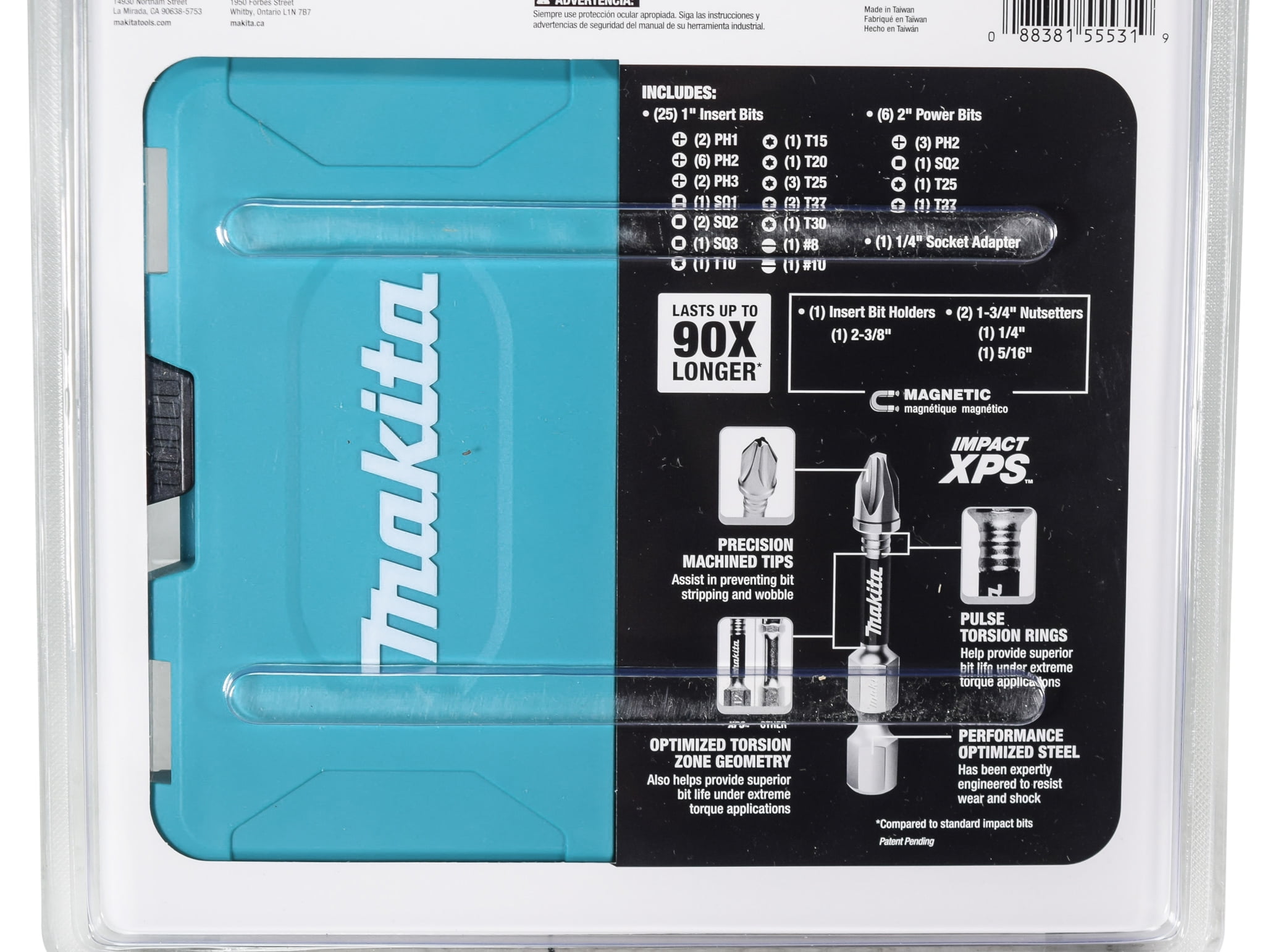 Makita E-01666 Impact XPS 35-Piece Bit 