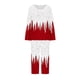 thumbnail image 4 of Puntoco Conjunto Capris de Manga Larga con Cuello Redondo y Estampado navideño para Mujer Puntoco Puntoco-6864, 4 of 5