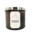 thumbnail image 2 of bath & body works, white barn 3-wick candle, mahogany teakwood, 2 of 2