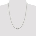 thumbnail image 4 of 925 Sterling Silver Box Chain Styles Necklace 1.5 mm 8 Sided Diamond-cut 24 inch, 4 of 4