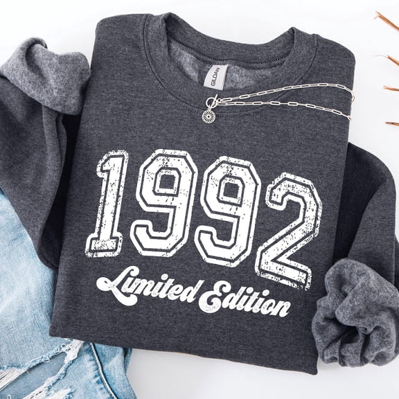 1992 Limited Edition Sweatshirt: Retro 90S Throwback Tshirt All Size S-5XL