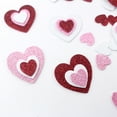 thumbnail image 6 of 1set 60pcs Valentines Glitter EVA Heart Stickers - Adhesive Foam Stickers for DIY Crafts Scrapbooks Home Decor, Sparkling Heart Design to Add Festive Charm to Valentines Projects, 4.33*5.91in, Pink, 6 of 8
