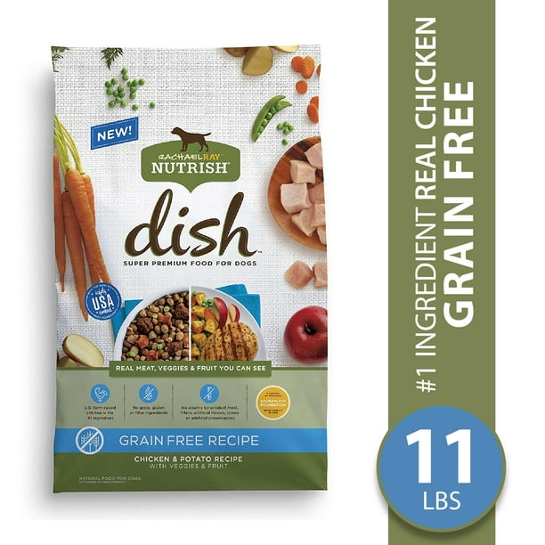 Rachael Ray Nutrish DISH Natural Dry Dog Food, Grain Free Chicken