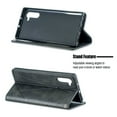 thumbnail image 5 of Galaxy Note 10 Case Wallet, Allytech Folio Flip Magnetic Slim Full Protective Shockproof Cards Slots Kickstand Wallet Cases Covers for Samsung Galaxy Note 10, Black, 5 of 6