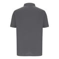thumbnail image 5 of YLSDY Men's Golf Shirts Casual Solid Color Short Sleeve Turn-Down Collar Button Up Tshirts for Men Streetwear Shirts Gray XL, 5 of 7