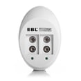thumbnail image 2 of EBL 2 Slots USB 9V Li-ion Battery Charger for 9 Volt Rechargeable Batteries, 2 of 6