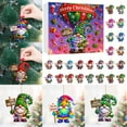 thumbnail image 1 of 2025 Cute Cartoon Advent Calendar 2D Flat Pendant Countdown Set for Holiday Celebrations and Giving, 1 of 6