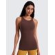 thumbnail image 2 of Musculosa CRZ YOGA Butterluxe de Cuello Alto Taupe XXS, 2 of 6