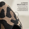 thumbnail image 5 of LANCROP Women's Leopard Knit Ballet Flats, Slip On Soft Breathable Foldable Machine Washable Casual Walking Loafers, 5 of 11
