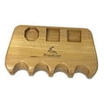 thumbnail image 4 of DYNWAVECA Pool Stick Holder for Table Rest Lightweight Storage Wooden Stand Cue Stick Claw Rack for Club and Game Room Community Center Bar 4 Cue 9cmx15.5cm, 4 of 10