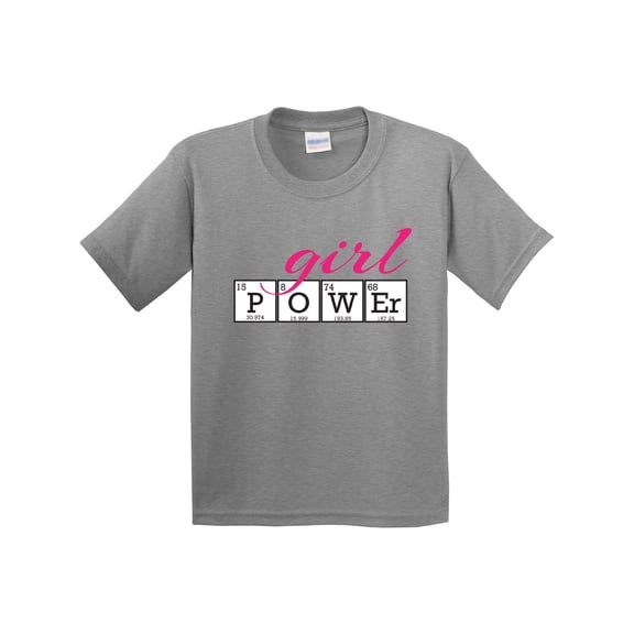 Inktastic Girl Power Youth T-Shirt