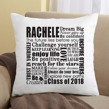 Download Personalized Dream Big Graduation Pillow - Walmart.com
