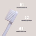 thumbnail image 2 of Cepillo de dientes pequeño, fresco, de alta gama, blanco, suave, para cepillarse los dientes, regalo de hospital para evento de inauguración, pequeño cepillo de dientes independiente, 2 of 4