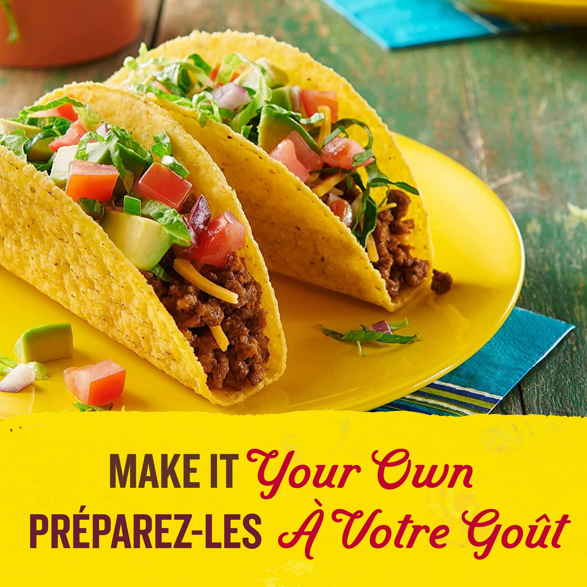 Old El Paso Stand n' Stuff Taco Shells, Gluten Free, 133 g, 10 ct