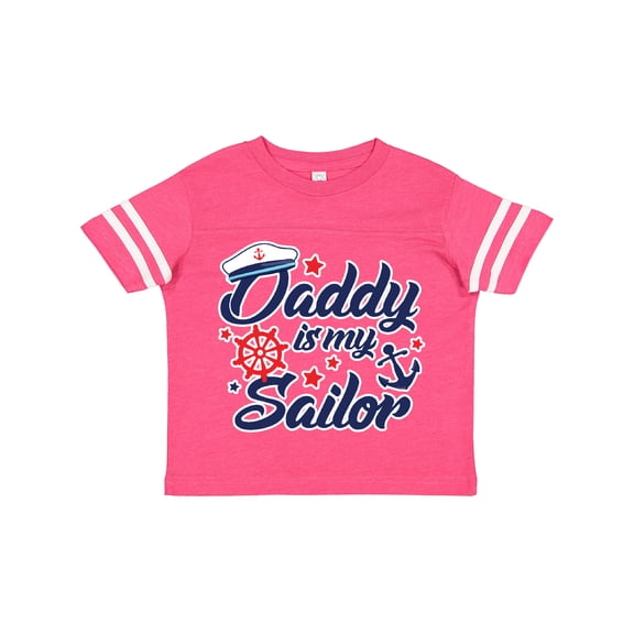Inktastic My Daddy is My Sailor Boys or Girls Toddler T-Shirt