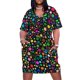 thumbnail image 1 of Vestido de verano holgado con bolsillos y estampado de lunares multicolores para mujer 2025 vestidos para mujer 2025, 1 of 6