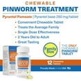 PinRid Pinworm Treatment Parasite Pyrantel Pamoate 250 mg 12