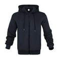 thumbnail image 1 of OJinShaWanO Chandail à Capuche Rouge pour Hommes Automne et Hiver Cardigan Décontracté à Capuche avec Fermeture Éclair, 1 of 3