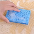 Blue Natural Wood Pulp Dishcloth Cleaning Sponge Wipe Scrub Bowl Brush blue-natural-wood-pulp-dishcloth-cleaning-sponge-wipe-scrub-bowl-brush