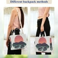 thumbnail image 4 of FORMRS Womens Corduroy Tote Bag Crossbody Shoulder Handbag with Pocket, Abstract Elephant, 4 of 7