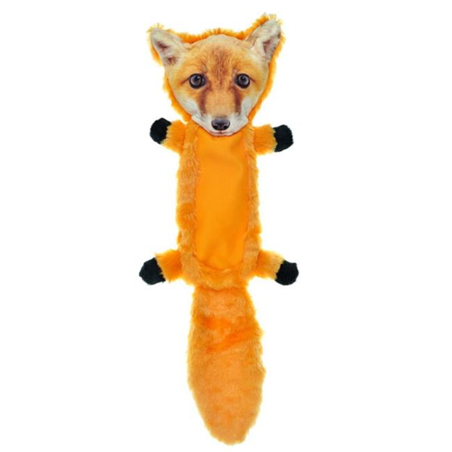 shake a fox dog toy