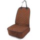 thumbnail image 1 of Funda para asiento de coche para perros, color marrón, impermeable y resistente a los arañazos, protector de asiento para perros. Se adapta a la mayoría de camiones, furgonetas y campers. JM MX-0138916FYD, 1 of 5