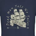thumbnail image 2 of Junior's Pirates of the Caribbean: Dead Man's Chest Dead Men Tell No Tales Black Pearl  Graphic Tee Navy Blue Medium, 2 of 3