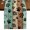 Teal Blue Brown, variant on Table Runners 120 Inches Long Dress Scarves, Brown Beige Farmhouse Coffee/Dining/Kitchen Table Runner for Living Room, Rustic Farmhouse Dog Paw Vintage 13x120 Inch