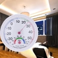 thumbnail image 3 of Agiferg Indoor Outdoor Thermometer Temperature Meter Hygrometer Humidity Clock-shaped, 3 of 8