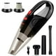 thumbnail image 1 of Aspirador portátil para automóvil: aspiradoras de mano, mini aspiradora de mano inalámbrica con kit de alta potencia para detalles y limpieza del interior del automóvil (negro) Ormromra WRMH-341, 1 of 6
