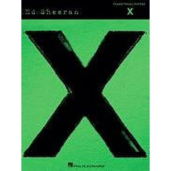 Hal Leonard Ed Sheeran - X Piano/Vocal/Guitar