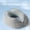 Gray, variant on JIYE Home Kids Memory Foam Travel Neck Pillow, U-Shaped Car and Airplane Pillow for Ages 6-12, 8.7 x 9.4 x 3.5 in