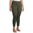 thumbnail image 7 of No Boundaries Juniors' Mid Rise Pull-On Jeggings with Rib Waistband, 7 of 7