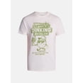 thumbnail image 5 of Humor Men's and Big Men's Dinking Problem Pickleball Graphic Tee with Short Sleeves, Size S-3XL, 5 of 5