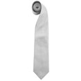 thumbnail image 1 of Premier - Corbata Quita y Pon Lisa Modelo Clip-on Hombre Caballero - Trabajo/Restaurante (Paquete de 2) (Plata), 1 of 1