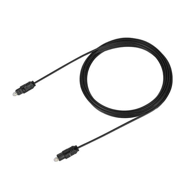 Cable de audio de fibra óptica Jadeshay Toslink macho A Toslink macho 3,0 m Negro