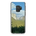 thumbnail image 1 of DistinctInk Clear Shockproof Hybrid Case for Samsung Galaxy S9 (5.8" Screen) - TPU Bumper, Acrylic Back, Tempered Glass Screen Protector - Yosemite Tunnel View, 1 of 5