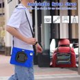 thumbnail image 3 of For iPad Pro 11 inch M5 2025/M4 2024 Case, 360 Rotatable Handle Stand, Shoulder Strap, Drop-Proof Design, Blue, 3 of 7