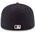 thumbnail image 4 of Men's New Era Navy Boston Red Sox Alternate Authentic Collection On-Field 59FIFTY Fitted Hat, 4 of 6