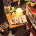 thumbnail image 3 of 2 Casas de en Miniatura Kit de Juguete de Bricolaje con Mueble Ligero Artesanal, 3 of 9