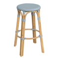thumbnail image 1 of Butler Specialty Company Tabouret de Bar Rond en Rotin Tobias 30 Pouces - Bleu Bébé, 1 of 7