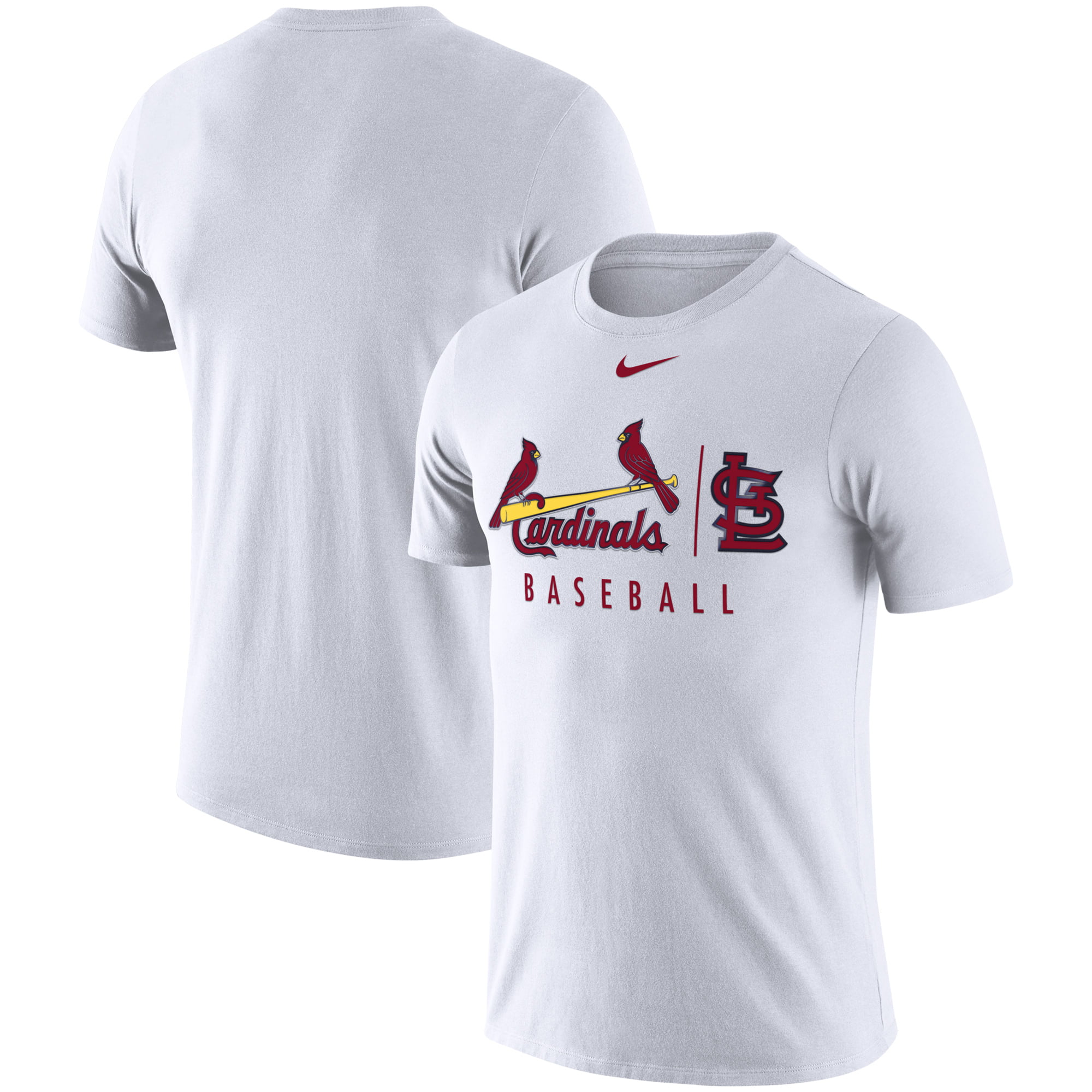 St. Louis Cardinals Nike MLB Practice T-Shirt - White - www.speedy25.com - www.speedy25.com