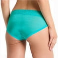 thumbnail image 3 of Ambrielle Lace-Trim Cheeky Everyday Panty - Viridian Green - Ladies Small, 3 of 3