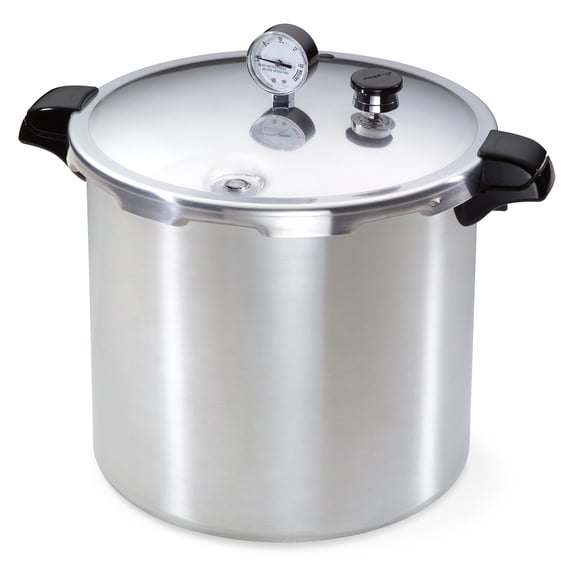 Presto 01784 Autoclave de Mise en Conserve à Pression de 23 Pintes, Induction, Aluminium, Argent