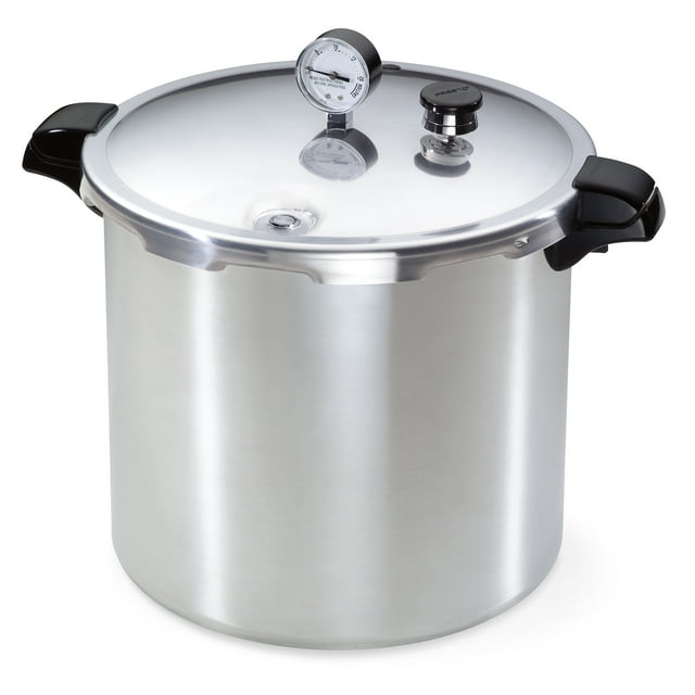 Presto 01784 Autoclave de Mise en Conserve à Pression de 23 Pintes, Induction, Aluminium, Argent